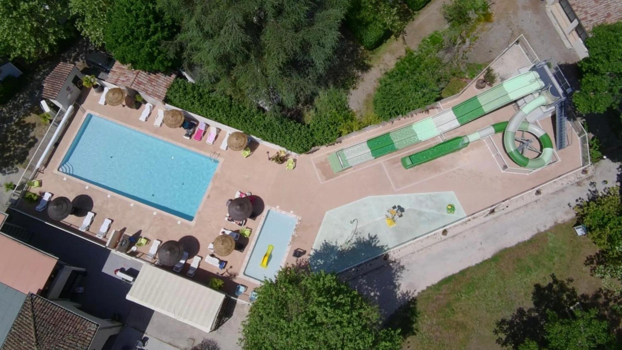 Camping Le Chassezac Sampzon Zewnętrze zdjęcie